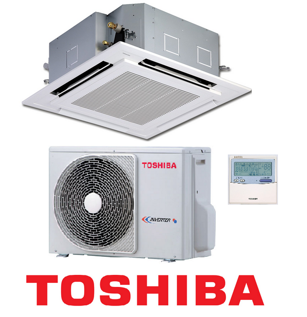 Điều hoà âm trần cassette Toshiba 18000 btu 2 chiều inverter 