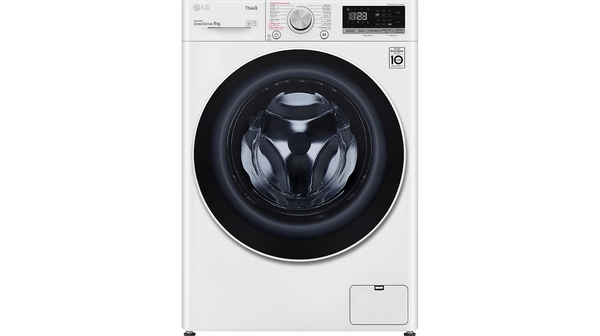 Máy giặt lồng ngang LG  Inverter 9kg màu trắng FV1409S4W